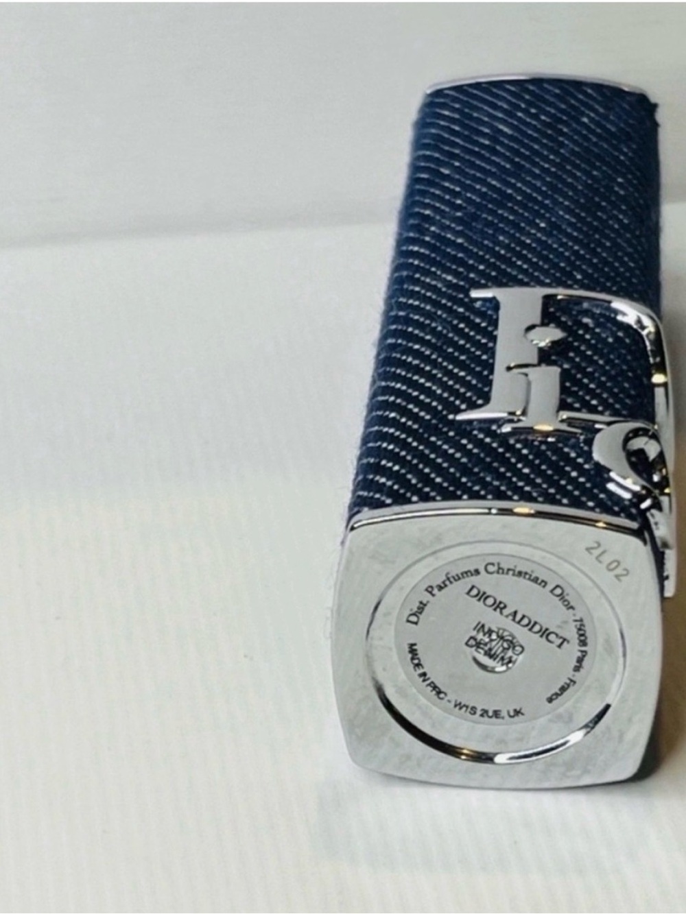 Dior Addict Blue Denim Lipstick Case 2022 Limited Edition Refillable - Picture 2 of 4